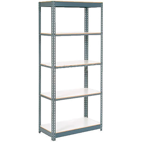 Extra Heavy Duty Shelving 36Wx12Dx96H 7 Shelves 1500 lbs. Cap. Per Shelf GRY